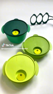 Tupperware Carry All bowl -Green