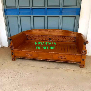 bangku minimalis kayu jati bale bale mebel jepara