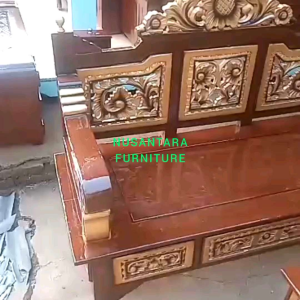 set kursi tamu ukiran jepara terlaris meja tamu mebel jepara