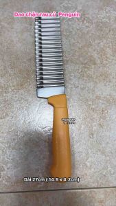 Dao chặn rau củ Penguin / Dao lượn sóng cắt rau củ / Dao trang trí hoa quả.