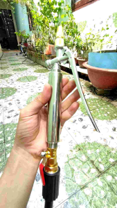 Tay bóp inox lắp bình phun thuốc trừ sâu Taiwan.