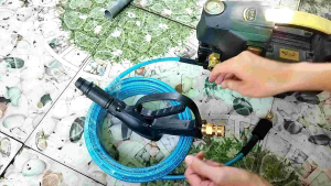 bộ khớp nối nhanh lắp cho máy rửa xe chân ren 22mm full đồng.