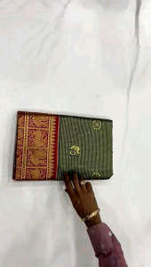 SG Readystock Beautiful Soft Lichi Silk Sarees in Green Colour Ethnic wear Sarees with Beautiful Design Indian Silk Sarees for Women