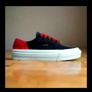 PROMO Sepatu anak terbaru sneaker sekolah skate kasual santay warna hitam merah