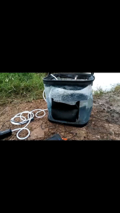 Ember/Tas lipat mancing Transfaran Wadah Ikan hasil tangkapan