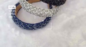 Headband Izarra Bando Korea Bandana Manik Mutiara Berlian by Velmorra