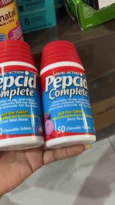 Pepcid Complete 50 Chewable Hàng Mỹ