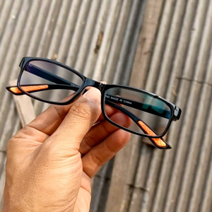 TERBARU Kaca Mata Minus Pria Optik Asli Lensa Photocromic Anti Radiasi Frame Kecil Lentur