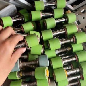 WATERFORM RODA KARET ROLLER RODA PAGAR / RODA ROLLER ASLI BEARING UNTUK REL PAGAR / WATERPOM LAKER RODA KARET