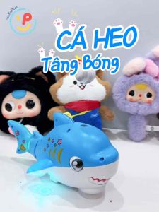 Đồ chơi cá heo tâng bóng có đèn nhạc xoay 360 độ thú vị 683B– PeeKaPaw Toys