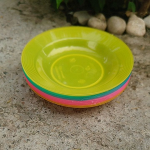12pcs PIRING kecil tatakan gelas plastik berkualitas/tatakan gelas/piring/piring kecil