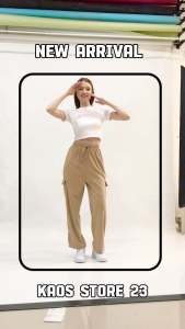 KS23 - CROP TOP POLOS COTTON COMBED 24S TEBAL BAJU KAOS CROP TEE TSHIRT KOREAN STYLE FASHION WANITA