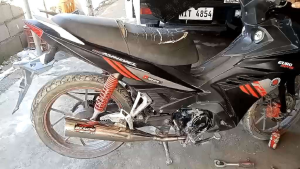 EURO MARVEL 125 MUFFLER CHICKEN PIPE Tatak GKK Racing
