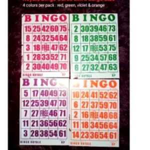 bingo card 100pcs bingo royale