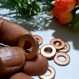 RING TEMBAGA CYLINDER BLOK HEAD TEBAL M8/RING 12 HARGA 1PCS