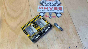 AYOTO Lampu Depan Headlamp H6 Kaki 1 LED M2A AC DC Motor Matic / Bebek