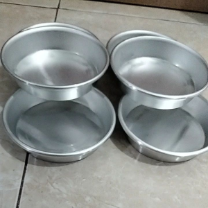 6 Pcs Loyang Pizza Press Mini / Loyang Pizza 8 cm 10 cm / Cetakan Kue Loyang / Pizza Pan / Cetakan Pizza Press / Loyang Cetakan Pizza / Loyang Pizza Ukuran 8 10 12 14 cm / Pizza Loyang / Loyang Bundar