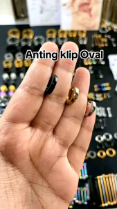 Anting Oval 100% Titanium: Desain Unik & Kualitas Tinggi