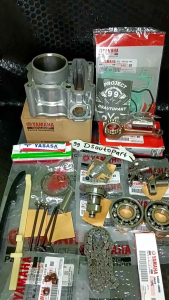 Paket 12 item komplit blok seher Yamaha MX king 150 (2PV) Kualitas original