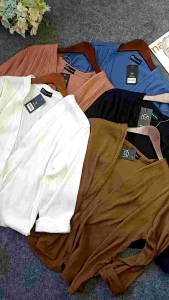 Outer Cardy Puffy Knite Top Korean Style