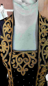 Kebaya bludru sematakaki Kuthubaru full bordir+mutiara kebaya akad pengantin