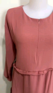 GAMIS SUSUN CRINKEL PREMIUM BUSUI SLETING DEPAN ALL SIZE BUSUI FRIENDLY SIMPEL ELEGAN