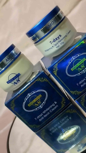 PAKET WHITENING AMOS WHITE CREAM siang malam