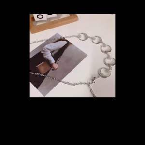 Crush me TL10 Thắt lưng mặt trăng dây chuyền thắt eo xích đeo hông trăng sao moon star sign chain belt goth gothic y2k