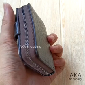 DKR POLOS | Dompet Kartu Wanita Dompet Uang Resleting Pouch Wallet Kulit Polos