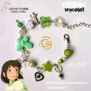 gelang manik karakter ghibli (semua ukuran)/ ghibli bracelet series