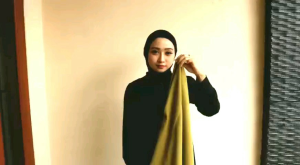 Hijab Sakinah Jilbab Instant Model Segitiga Bahan Zara Queen Buatan Raisa