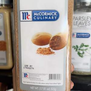 McCormick NUTMEG GROUND 505g PET Bottle