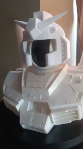 3D Print Gundam Bust-V1 Camera Housing