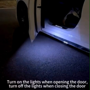 Car Door Welcome Light Opening Safety Warning Light Anti-collision Lights RGB Door LED Light