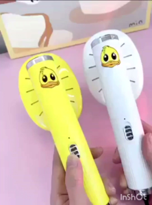little yellow duck handheld ironing machine 熨斗宣纸熨烫平整小黄鸭熨烫机带喷壶 2408/0752