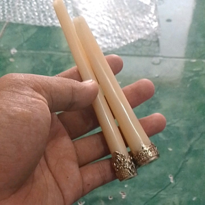 ONCE TULANG SAPI BULAT DILENGKAPI ALPAKAH MAHKOTA PANJANG BERVARIASI BONUS TASBIH 33 SUPER