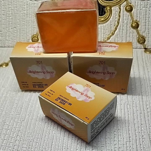 6 Pcs Sabun 701 Brightening Soap Orange / Sabun Csd
