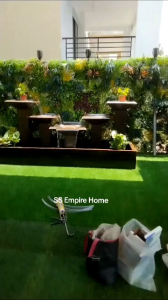 S11 Mouth 8x3.5 Feng Shui Water Pond Fountain Kolam Air Sandstone Garden Water Feature Fish Waterfall