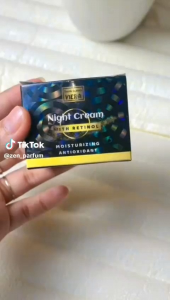 Cream Malam Viera Retinol Cream Anti Aging Night Cream Whitening Brightening Lighten Dark Spots Anti Penuaan krim wajah Glowing bpom