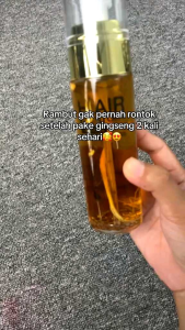 FYC - HAIR STORY - Mengurangi Kerontokan Ginseng Hair Essense Oil - Perawatan Rambut Rontok Dan Pertumbuhan Rambut