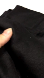 vải linen đen form đứng  dày vừa co dãn _( khổ 1m2) may đầm váy quần tây set comple vv