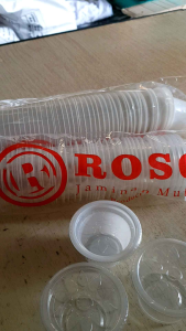 Cup Jelly / Gelas Puding Ice Cream 55ml 65ml Putih Bening