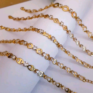 Gelang Titanium Gold Anti Karat Xds222