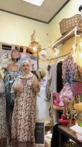 Daster Gamis dress wanita motif Khas India oleh oleh haji dan umroh