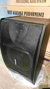 Paket Karaoke Speaker 10 inch ampli Bluetooth USB Karaoke Mixer sound Original