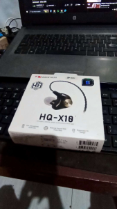 Nakamichi HQ X10 Dynamic Driver In Ear Monitor Wired Earphone Mic