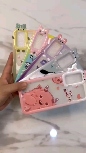 0528 VVV CASE SoftCase Kartun Motif Dinosaurus Monster Pocha OPPO A92020 A52020 A11X A31 A8 A16k casing gambar monster dino pita lucu cute