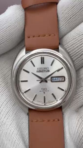 SEIKO 5 ACTUS SS 23 Jewels Automatic ตัวเรือนสแตนเลส นาฬิกาผู้ชาย มือสองของแท้