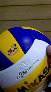 BOLA VOLI MIKASA ORIGINAL ASLI 100% SUPER GOLD MV2200 / BOLA VOLLY KEPOIN AKU
