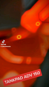 Aksesoris Honda ADV 150 & Tankpad Bahan Karet